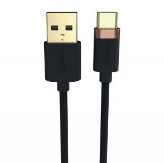 Duracell USB kábel pre USB-C 2.0 1 m (čierny)