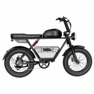 Elektrický bicykel GUNAI-T 1000W 48V 21Ah 20*4.0" 60km/h 120km Shimano 7  + Zámok na kolobežku zadarmo