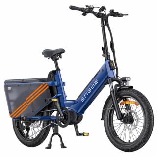 Elektrobicykel ENGWE LE20 Cargo 250W 48V 2*19,2Ah 20x3,0" 25 km/h 350 km - modrý  + Zámok na kolobežku zadarmo