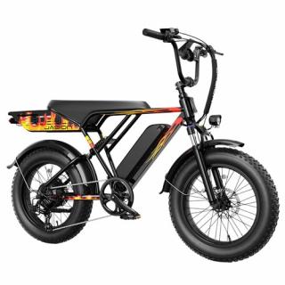 Elektrobicykel JASION RetroVolt Flame Black