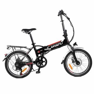 Elektrobicykel Myatu MYT-20 čierny  + Zámok na kolobežku zadarmo