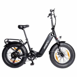 Elektrobicykel MYATU MYT-20XD čierny  + Zámok na kolobežku zadarmo