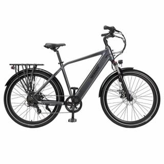 Elektrobicykel TESWAY 250W 48V 12Ah - sivá  + Zámok na kolobežku zadarmo