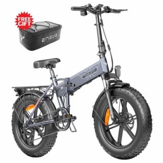 ENGWE EP-2 Pro 2022 Skladací Elektrický Bicykel - Gray  + Zámok na kolobežku zadarmo