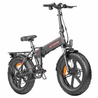 ENGWE EP-2-PRO Skladací elektrický bicykel - čierna  + Zámok na kolobežku zadarmo