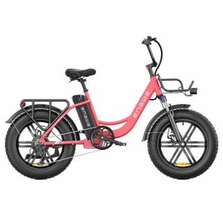 ENGWE L20 Elektrický bicykel - červená  + Zámok na kolobežku zadarmo