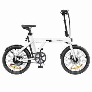 ENGWE P20 20" Skladací Elektrický Bicykel - Biely  + Zámok na kolobežku zadarmo