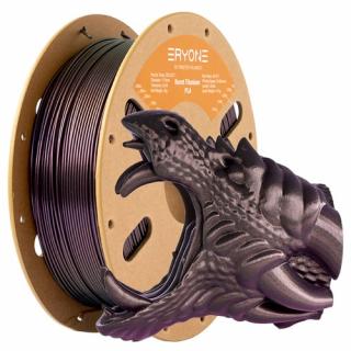 ERYONE Burnt Titanium PLA 3D Filament - Red, 1 kg