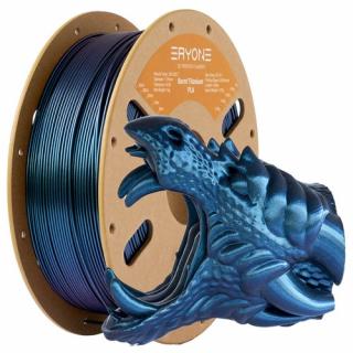 ERYONE Burnt Titanium PLA 3D Printer Filament 1kg - Modrý