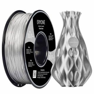 ERYONE Galaxy Sparkly Glitter PLA Filament - Strieborný