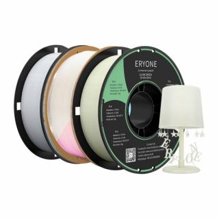 ERYONE Luminous PLA 3D vlákno 3kg (modré+fialové+zelené)