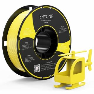 ERYONE PETG 3D Printer Filament 1.75mm 1kg - Yellow