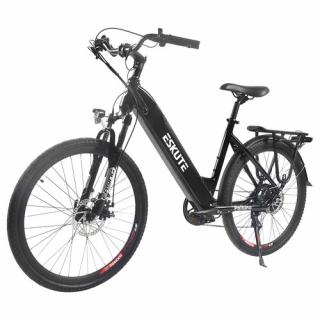 ESKUTE ES-27.5-CS Elektrobicykel - Čierny  + Zámok na kolobežku zadarmo
