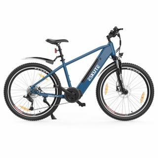 ESKUTE ES-27.5-ZZ Elektrobicykel - Modrý  + Zámok na kolobežku zadarmo