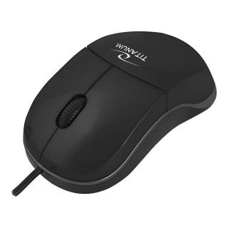 Esperanza TM124K Titanium Wired mouse (čierna)