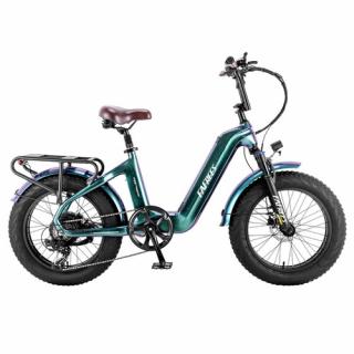 FAFREES F20 Master elektrobicykel 20*4.0" 500W 48V 22.5Ah - Zelený  + Zámok na kolobežku zadarmo
