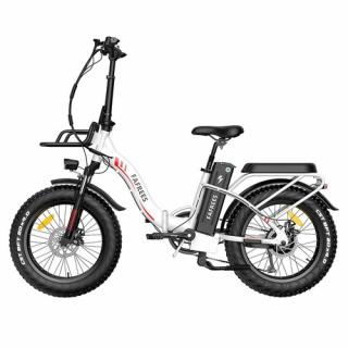 FAFREES F20 Max Elektrický bicykel 20" 500W 48V 22,5Ah - biela  + Zámok na kolobežku zadarmo