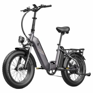 FAFREES FF20 Polar Elektrický bicykel 48V 500W 40Km/h 10.4Ah 150km 20*4.0" - šedá  + Zámok na kolobežku zadarmo