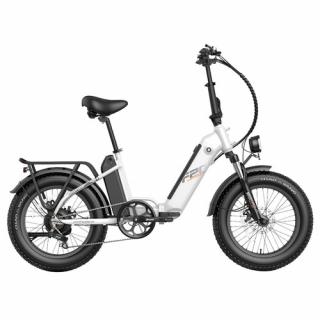 FAFREES FF20 Polar Elektrický bicykel 48V 500W - biely  + Zámok na kolobežku zadarmo