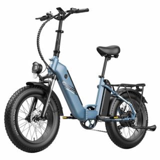 FAFREES FF20 Polar Elektrický bicykel 48V 500W - modrý  + Zámok na kolobežku zadarmo