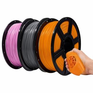 Flashforge 3kg Pružné Vlákno (Ružová, Sivá, Oranžová)