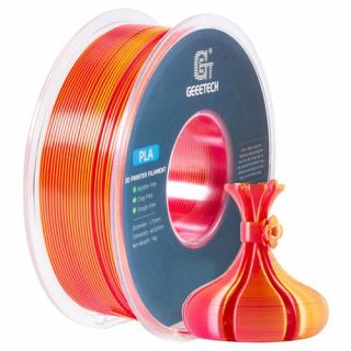 Geeetech Dual Silk PLA Filament 1kg - Zlato/Červená