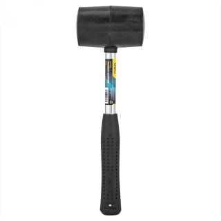 Gumové kladivo Deli Tools EDL5616, 0,5 kg (čierne)