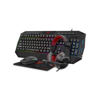 Herný set 4v1 Havit GAMENOTE KB501CM slúchadlá + klávesnica + myš + podložka pod myš