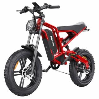Hidoes B6 Electric Bike - červená  + Zámok na kolobežku zadarmo