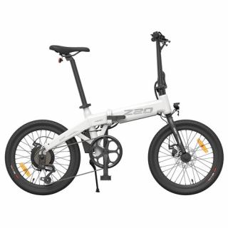 HIMO Z20 Plus Skladací elektrobicykel - Biela  + Zámok na kolobežku zadarmo