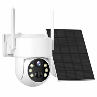Hiseeu 4MP Solárna Bezpečnostná Kamera 2K HD s PIR Detekciou a 2-cestným Zvukom