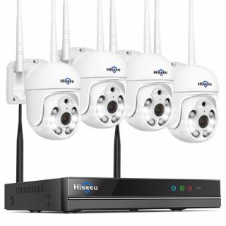 Hiseeu Bezpečnostný Kamerový Systém 10CH 5MP HD WiFi IP66