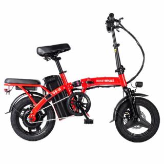 HONEYWHALE S6-S 14" Elektrický bicykel - červená  + Zámok na kolobežku zadarmo