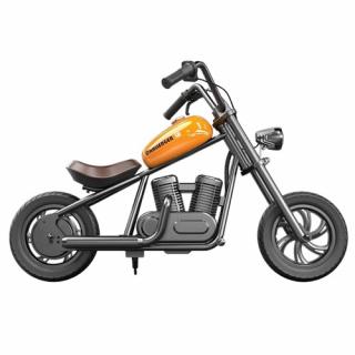 HYPER GOGO Challenger 12 Elektrický chopper pre deti - oranžová