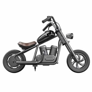 HYPER GOGO Challenger 12 Elektrický motocykel pre deti - čierny