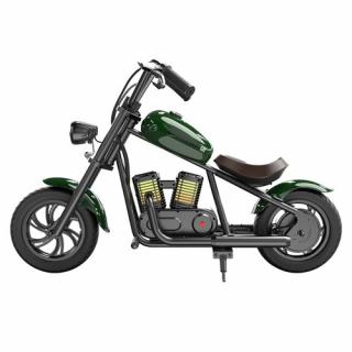 HYPER GOGO Challenger 12 Plus Elektrická motorka pre deti - zelená