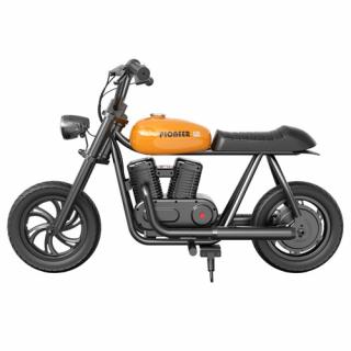 HYPER GOGO Pioneer 12 Elektrický motocykel pre deti - Oranžová