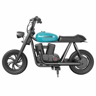 HYPER GOGO Pioneer 12 Elektrický motocykel pre deti - Sky Blue