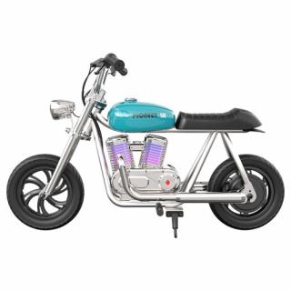 HYPER GOGO Pioneer 12 Plus Elektrická motorka pre deti - modrá