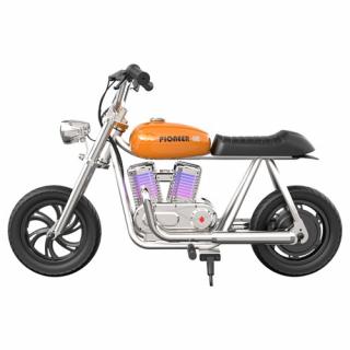 HYPER GOGO Pioneer 12 Plus Elektrická motorka pre deti - oranžová