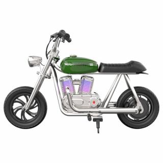 HYPER GOGO Pioneer 12 Plus Elektrická motorka pre deti - zelená