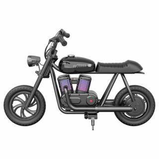 HYPER GOGO Pioneer 12 Plus Elektrický chopper motocykel pre deti - čierny