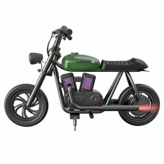 HYPER GOGO Pioneer 12 Plus Elektrický motocykel pre deti - zelený