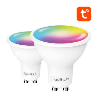 Inteligentná LED žiarovka Laxihub LAGU10S (2-pack) WiFi Bluetooth Tuya