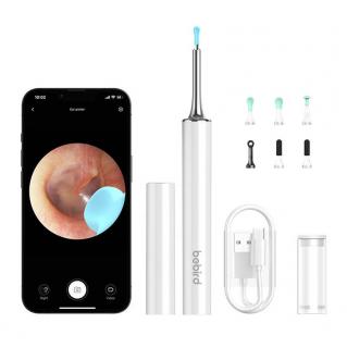 Inteligentná vizuálna tyč na čistenie uší Bebird T15 biela