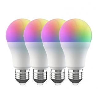 Inteligentné LED Wifi žiarovky Broadlink LB4E27 RGB (4 kusy)
