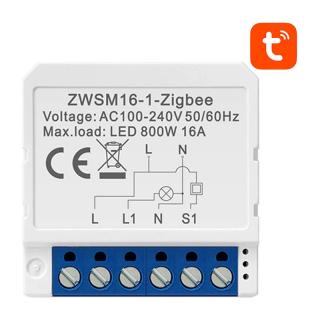 Inteligentný spínací modul ZigBee Avatto ZWSM16-W1 TUYA