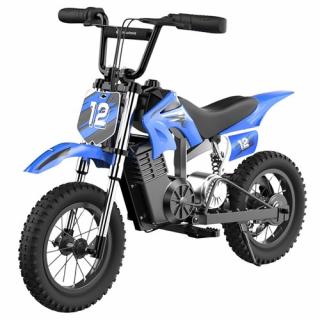 Isinwheel A12 Detský elektrický dirt bike - modrá  + Zámok na kolobežku zadarmo