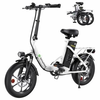 Isinwheel U4 Electric Bike - Biely  + Zámok na kolobežku zadarmo