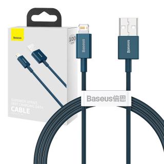 Kábel Baseus Superior Series USB na iP 2,4A 1m (modrý)